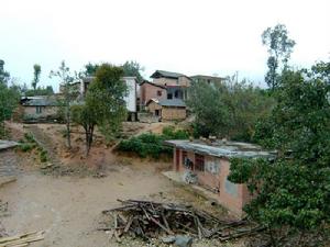 箇舊市賈沙鄉普灑河村委會白路腳村村貌