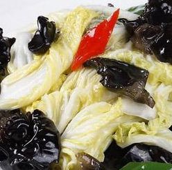 白菜燒黑木耳 白菜燒黑木耳