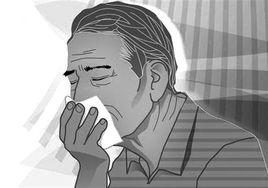 老人劇烈咳嗽 老人劇烈咳嗽