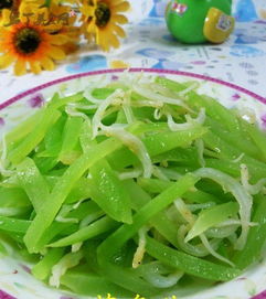 銀魚乾炒萵筍絲 銀魚乾炒萵筍絲