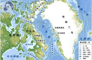 巴芬灣示意圖