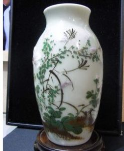 釉下堆花 釉下堆花