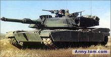 安裝貧鈾裝甲的M1A1坦克