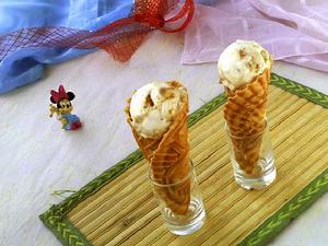 焦糖牛奶甜筒冰激凌 焦糖牛奶甜筒冰激凌