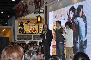 沈樂平先生與工長君接受主持人提問