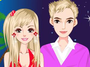 浪漫的小情侶 浪漫的小情侶