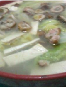 肥腸燉豆腐 肥腸燉豆腐