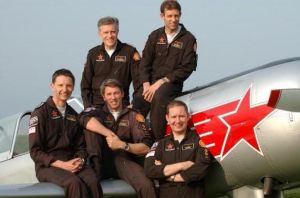 英國雅皮士特技飛行表演隊員