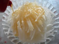 蜂蜜拌白蘿蔔 蜂蜜拌白蘿蔔