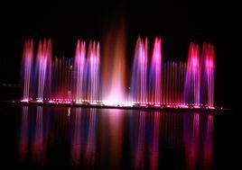 燈光噴泉