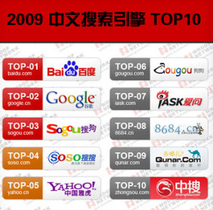 中文搜尋引擎