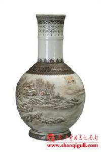 江西省委會送給劉少奇的瓷花瓶 江西省委會送給劉少奇的瓷花瓶