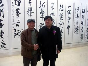 同河北省書協副主席陳茂才先生