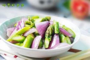 蘆筍洋蔥煎肉 蘆筍洋蔥煎肉