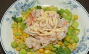 蘆筍海鮮色拉 蘆筍海鮮色拉