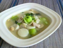 菜湯年糕 菜湯年糕