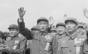 1954年觀禮台志願軍代表