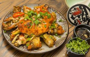 姜蔥炒蟹 姜蔥炒蟹