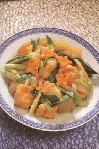 大蒜煮蘿蔔 大蒜煮蘿蔔