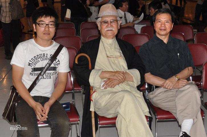 與書畫界同道留影