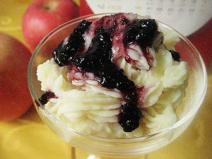 桑椹醬奶香土豆泥 桑椹醬奶香土豆泥