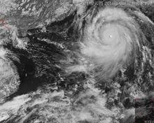 2016年第14號颱風“莫蘭蒂”颱風眼