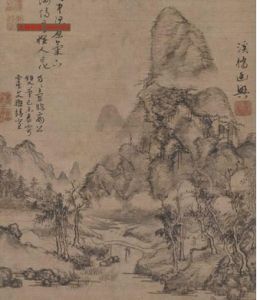 溪橋晚興 溪橋晚興