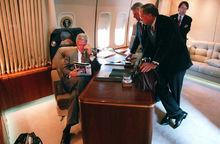 柯林頓總統和空軍一號