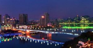 夜遊柳江 夜遊柳江