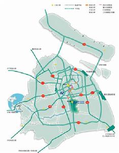 漕河涇開發區、浦江高科技園地理位置