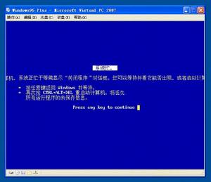 Windows95藍屏