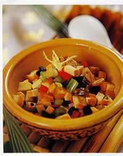 茉莉花炒臘肉丁 茉莉花炒臘肉丁