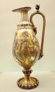 鎏金銀壺 鎏金銀壺