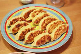 西葫蘆雞蛋煎餃 西葫蘆雞蛋煎餃