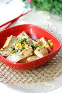 蚝油嫩豆腐 蚝油嫩豆腐