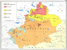新疆方言分布