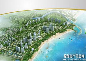 博鰲金灣鳥瞰圖