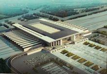 合肥南站鳥瞰圖