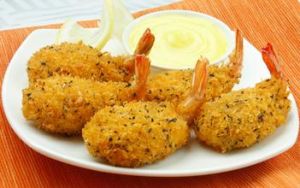 炸鳳尾大蝦 炸鳳尾大蝦