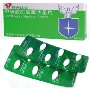 甲磺酸左氧氟沙星片
