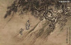 明戴進春山積翠圖 明戴進春山積翠圖