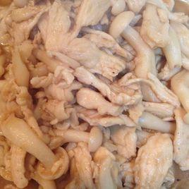 雞肉炒腿菇 雞肉炒腿菇