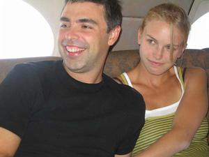 Larry Page and Lucy Soutworth