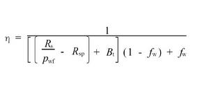 合理注采壓力系統