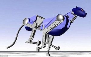 新型“非洲獵豹”機器人效果圖
