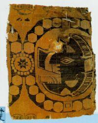 聯珠野豬頭紋錦 聯珠野豬頭紋錦