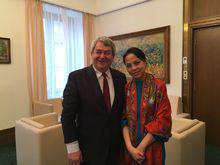 會見捷克國會議長菲利普先生