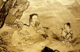 柳下眠琴圖 柳下眠琴圖