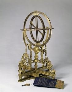 清乾隆銅鍍金三辰儀 清乾隆銅鍍金三辰儀