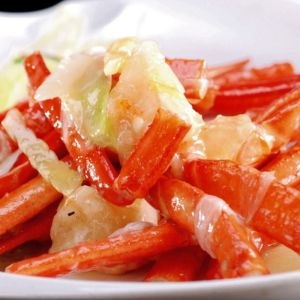 雪蟹腿炒年糕 雪蟹腿炒年糕